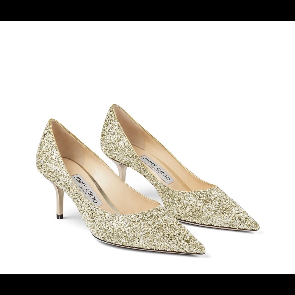 Jimmy Choo love 65 in Moon Sand.